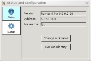 gHamachi - Status