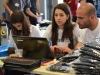 Staff de DATA en pleno trabajo