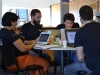 Equipo Mercenarios en pleno trabajo