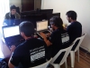 hackers hacking in the hackathon