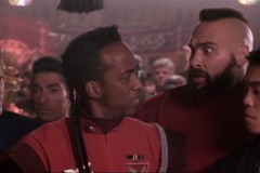Street Fighter: Dee Jay y Zangief en una de sus escenas cómicas