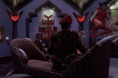 Street Fighter: Chun-Li dándole una paliza a M. Bison
