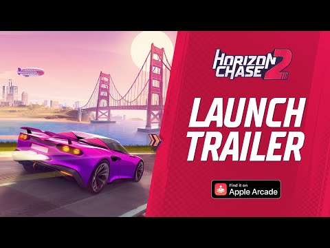 Horizon Chase 2 - Official Trailer - Out on Apple Arcade with online multiplayer support | AQUIRIS