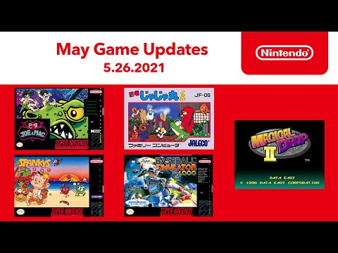 NES &amp; Super NES - May 2021 Game Updates - Nintendo Switch Online