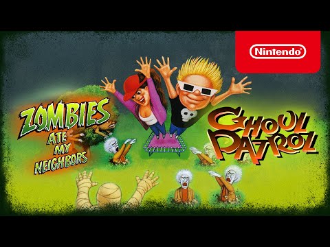 Zombies Ate My Neighbors and Ghoul Patrol - Announcement Trailer - Nintendo Switch