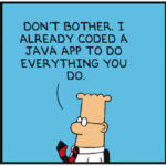 Dilbert usa Java