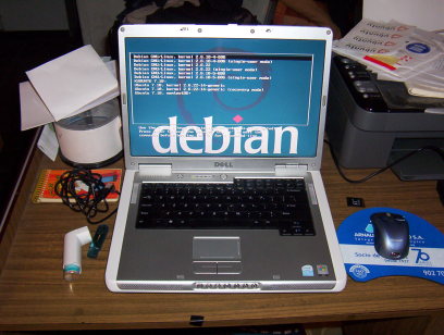 Dell Inspiron 6400 Debian