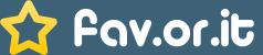 Lanzamiento de fav.or.it - Nuevo servicio web 2.0