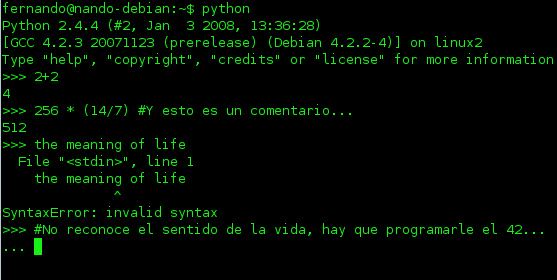 Programando Python