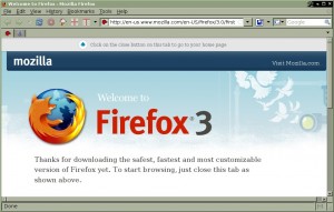 Descargué Firefox 3 :D