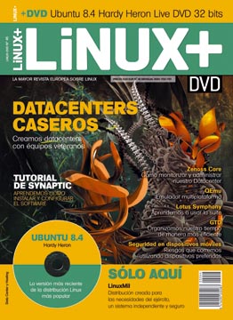 Disponible revista Linux + Julio/Agosto 2008