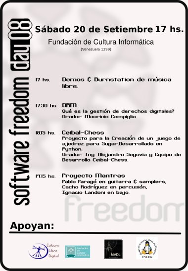 Software Freedom Day 2008 - Montevideo, Uruguay