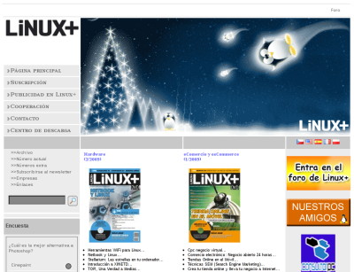 El sitio web de LINUX+ se renueva