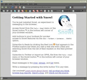 Snowl 0.2rc1 - GNU IceCat 3.0.5