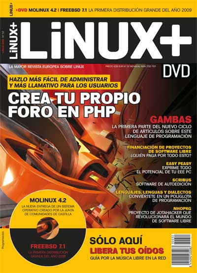 Revista Linux+ dvd 03-2009