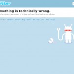 Error técnico Twitter