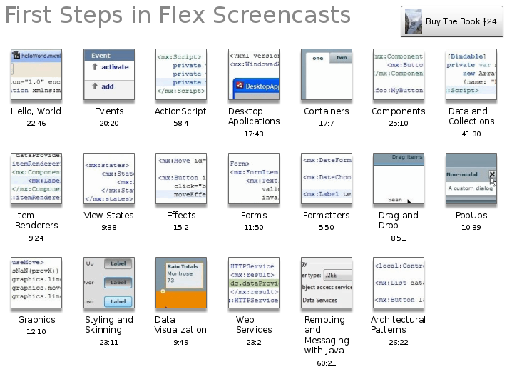 Screencasts Flex