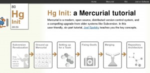 Hg Init: A Mercurial Tutorial