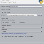 Eclipse PyDev: Nuevo Proyecto