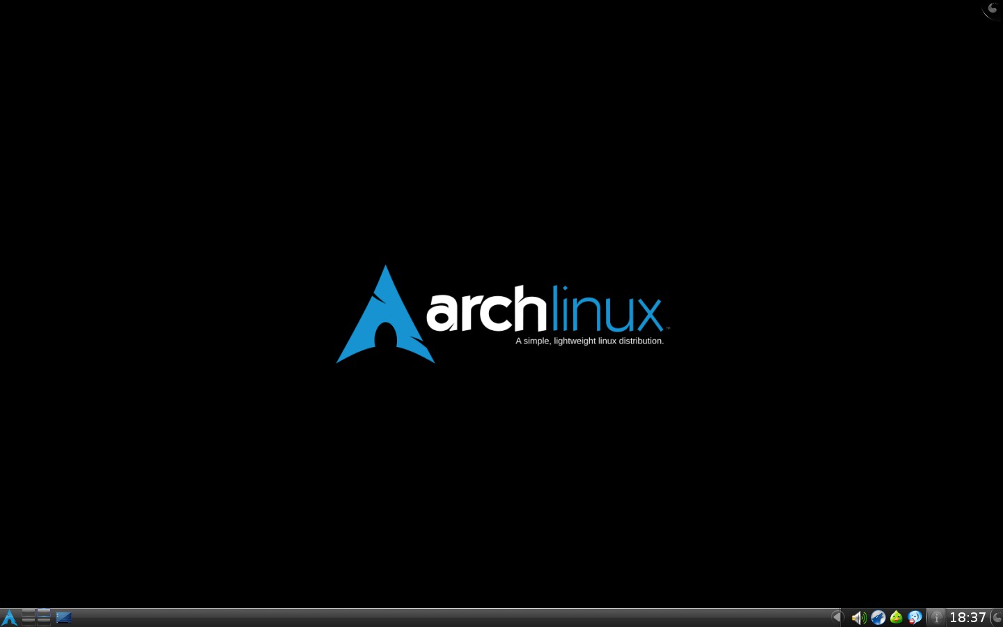 ArchLinux 2009.08 con KDE 4.4.3