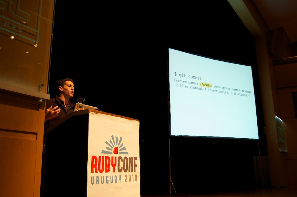 Scott Chacon en RubyConf