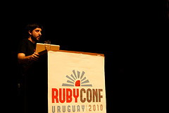 Santiago Pastorino en RubyConf