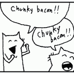 chunky bacon