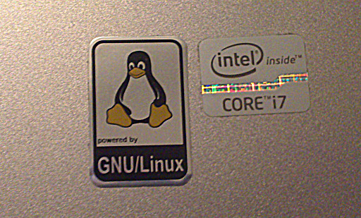 Sticker de GNU/Linux