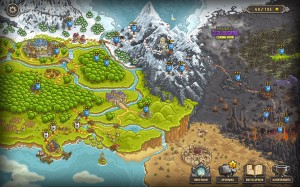 Kingdom Rush Mapa
