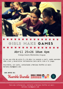 Girls Make Games Montevideo 2015