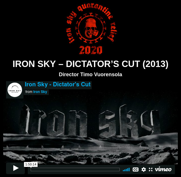 Iron Sky: Dictator's Cut