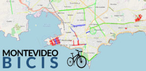 Mapa Montevideo Bicis 2021