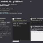 bash rc generator