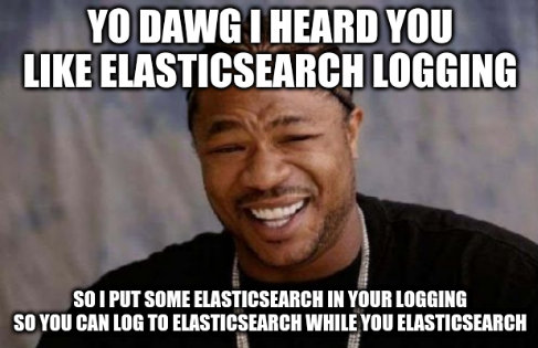 Yo dawg I heard you like Elasticsearch logging