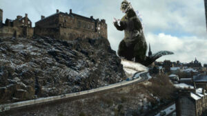 Godzilla @ Edinburgh Castle