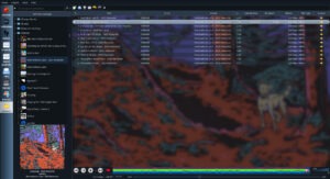 Strawberry reproduciendo música desde Navidrome
