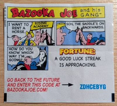 Comic Bazooka Joe