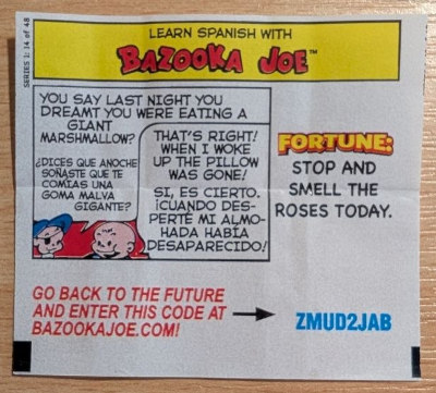 Cómic Bazooka Joe