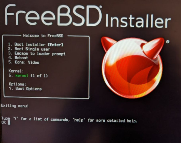 Instalador FreeBSD