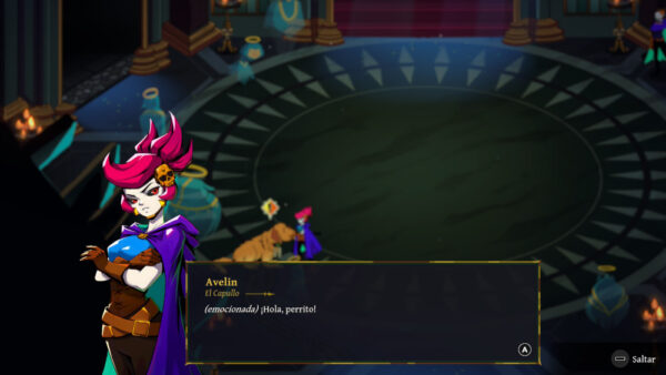 Siguiendo con su objetivo de hacer del mundo un lugar más feliz, a pesar de lo oscuro del juego, los desarrolladores incluyeron un perrito que podemos acariciar y con quien podemos hablar. 